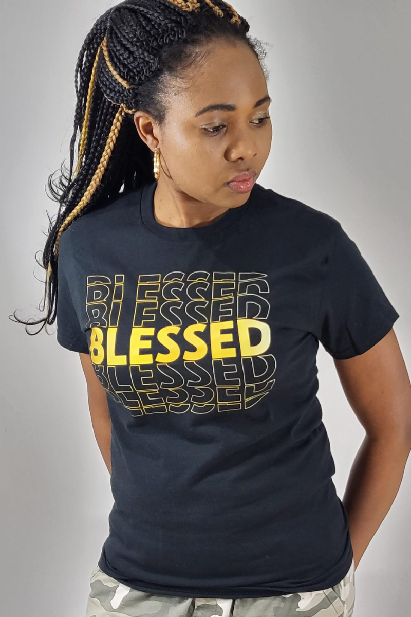 Blessed Beyond Measure Tshirt Rootedingreatness.com